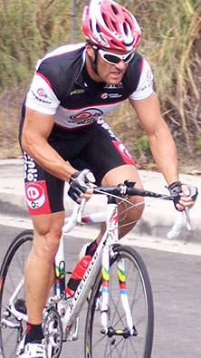 Sports Clothing on Cyclist